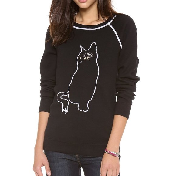 Marc By Marc Jacobs Sweaters - 🔥Marc by Marc Jacobs Rue Black Cat Sweater RARE